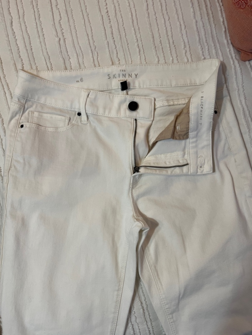 White Skinny Jeans - Size 6